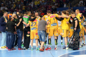 22.05.2016. Piłkarze ręczni Vive Tauronu Kielce zdobyli 13 w historii, a ósmy z rzędu Puchar Polski / Kamil Król / Radio Kielce