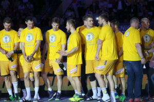 22.05.2016. Piłkarze ręczni Vive Tauronu Kielce zdobyli 13 w historii, a ósmy z rzędu Puchar Polski / Kamil Król / Radio Kielce