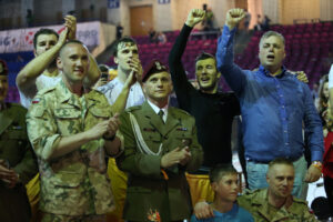 22.05.2016. Piłkarze ręczni Vive Tauronu Kielce zdobyli 13 w historii, a ósmy z rzędu Puchar Polski / Kamil Król / Radio Kielce