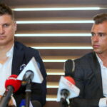 30.05.2016. Konferencja prasowa. Marek Citko i Jakub Meresiński / Kamil Król / Radio Kielce