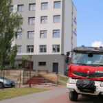 30.05.2016. Kolejne alarmy bombowe w Kielcach. Siedziba kieleckiego oddziału Państwowej Inspekcji Pracy / Kamil Król / Radio Kielce