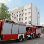 30.05.2016. Kolejne alarmy bombowe w Kielcach. Siedziba kieleckiego oddziału Państwowej Inspekcji Pracy / Kamil Król / Radio Kielce