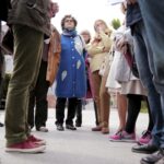 17.05.2016 Kielce. Konferencja na rynku z udziałem mieszkańców domagających się wprowadzenia w mieście Karty Seniora. / Jarosław Kubalski / Radio Kielce