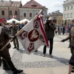 02.05.2016 Kielce. Dzień Flagi RP. Uroczystości na Rynku / Jarosław Kubalski / Radio Kielce
