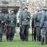 02.05.2016 Samsonów. Inscenizacja historyczna przedstawiająca walki majora Henryka Dobrzańskiego "Hubala". / Jarosław Kubalski / Radio Kielce