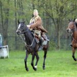 02.05.2016 Samsonów. Inscenizacja historyczna przedstawiająca walki majora Henryka Dobrzańskiego "Hubala". / Jarosław Kubalski / Radio Kielce