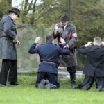 02.05.2016 Samsonów. Inscenizacja historyczna przedstawiająca walki majora Henryka Dobrzańskiego "Hubala". / Jarosław Kubalski / Radio Kielce