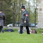 02.05.2016 Samsonów. Inscenizacja historyczna przedstawiająca walki majora Henryka Dobrzańskiego "Hubala". / Jarosław Kubalski / Radio Kielce