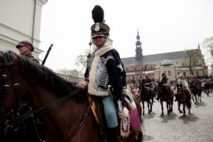 03.05.2016 Kielce. Uroczystości ustanowienia Konstytucji 3 Maja. / Jarosław Kubalski / Radio Kielce