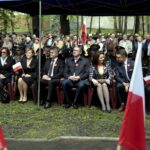 03.05.2016 Kielce. Uroczystości ustanowienia Konstytucji 3 Maja pod pomnikiem Stanisława Staszica w parku. / Jarosław Kubalski / Radio Kielce