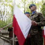 03.05.2016 Kielce. Uroczystości ustanowienia Konstytucji 3 Maja pod pomnikiem Stanisława Staszica w parku. / Jarosław Kubalski / Radio Kielce