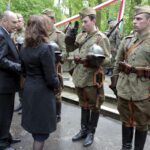 03.05.2016 Kielce. Uroczystości ustanowienia Konstytucji 3 Maja pod pomnikiem Stanisława Staszica w parku. / Jarosław Kubalski / Radio Kielce