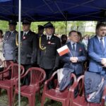 03.05.2016 Kielce. Uroczystości ustanowienia Konstytucji 3 Maja pod pomnikiem Stanisława Staszica w parku. / Jarosław Kubalski / Radio Kielce