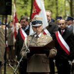 03.05.2016 Kielce. Uroczystości ustanowienia Konstytucji 3 Maja pod pomnikiem Stanisława Staszica w parku. / Jarosław Kubalski / Radio Kielce