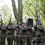 03.05.2016 Kielce. Uroczystości ustanowienia Konstytucji 3 Maja pod pomnikiem Stanisława Staszica w parku. / Jarosław Kubalski / Radio Kielce