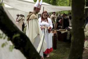 03.05.2016 Kielce. Uroczystości ustanowienia Konstytucji 3 Maja. Piknik w parku. / Jarosław Kubalski / Radio Kielce