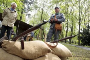 03.05.2016 Kielce. Uroczystości ustanowienia Konstytucji 3 Maja. Piknik w parku. / Jarosław Kubalski / Radio Kielce