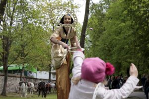 03.05.2016 Kielce. Uroczystości ustanowienia Konstytucji 3 Maja. Piknik w parku. / Jarosław Kubalski / Radio Kielce