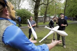 03.05.2016 Kielce. Uroczystości ustanowienia Konstytucji 3 Maja. Piknik w parku. / Jarosław Kubalski / Radio Kielce