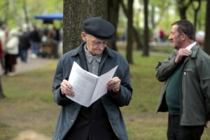 03.05.2016 Kielce. Świeto konstytucji 3 Maja. Pieśniobranie w Parku Miejskim. / Jarosław Kubalski / Radio Kielce