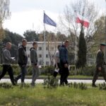 04.05.2016 Kielce. Bukówka. Centrum Przygotowań do Misji Zagranicznych. Przyjęcie elewów na kurs przygotowawczy do służby wojskowej. / Jarosław Kubalski / Radio Kielce
