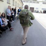 04.05.2016 Kielce. Bukówka. Centrum Przygotowań do Misji Zagranicznych. Przyjęcie elewów na kurs przygotowawczy do służby wojskowej. / Jarosław Kubalski / Radio Kielce