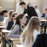 04.05.2016 Kielce. Liceum im.Jana Śniadeckiego. Rozpoczyna się matura z języka polskiego. / Jarosław Kubalski / Radio Kielce