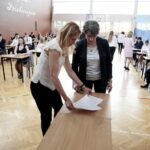 04.05.2016 Kielce. Liceum im.Jana Śniadeckiego. Rozpoczyna się matura z języka polskiego. / Jarosław Kubalski / Radio Kielce