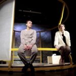 04.05.2016 Kielce. Próba do spektaklu "Historia znikania" w Teatrze Lalki i Aktora Kubuś. Błażej Twarowski i Jolanta Kęćko. / Jarosław Kubalski / Radio Kielce