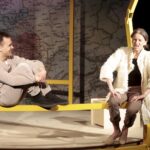 04.05.2016 Kielce. Próba do spektaklu "Historia znikania" w Teatrze Lalki i Aktora Kubuś. Błażej Twarowski i Jolanta Kęćko. / Jarosław Kubalski / Radio Kielce