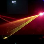 05.05.2016 Kielce. XVII Zjazd Polskiego Towarzystwa Diabetologicznego. Pokaz laserów. / Jarosław Kubalski / Radio Kielce