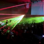 05.05.2016 Kielce. XVII Zjazd Polskiego Towarzystwa Diabetologicznego. Pokaz laserów. / Jarosław Kubalski / Radio Kielce