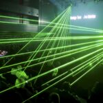 05.05.2016 Kielce. XVII Zjazd Polskiego Towarzystwa Diabetologicznego. Pokaz laserów. / Jarosław Kubalski / Radio Kielce