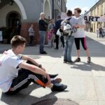 07.05.2016 Kielce. Rynek. Happening "Wyprzedź cukrzycę". / Jarosław Kubalski / Radio Kielce