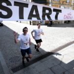 07.05.2016 Kielce. Rynek. Happening "Wyprzedź cukrzycę". / Jarosław Kubalski / Radio Kielce