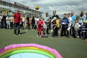07.05.2016 Kielce. Sportowa Majówka z klubem piłkarskim Korona Kielce. / Jarosław Kubalski / Radio Kielce