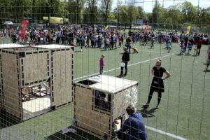 07.05.2016 Kielce. Sportowa Majówka z klubem piłkarskim Korona Kielce. / Jarosław Kubalski / Radio Kielce