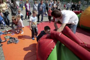 07.05.2016 Kielce. Sportowa Majówka z klubem piłkarskim Korona Kielce. / Jarosław Kubalski / Radio Kielce