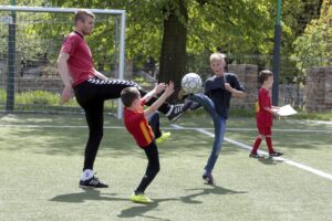 07.05.2016 Kielce. Sportowa Majówka z klubem piłkarskim Korona Kielce. / Jarosław Kubalski / Radio Kielce