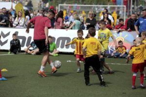 07.05.2016 Kielce. Sportowa Majówka z klubem piłkarskim Korona Kielce. / Jarosław Kubalski / Radio Kielce