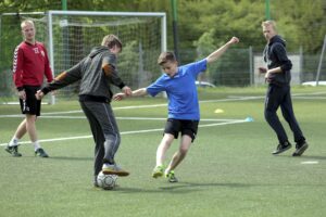 07.05.2016 Kielce. Sportowa Majówka z klubem piłkarskim Korona Kielce. / Jarosław Kubalski / Radio Kielce