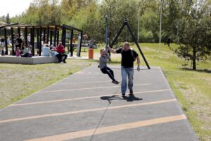 07.05.2016 Kielce. Otwarcie Energetycznego Ogrodu Doświadczeń przy Energetycznym Centrum Nauki. / Jarosław Kubalski / Radio Kielce