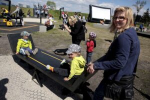 07.05.2016 Kielce. Otwarcie Energetycznego Ogrodu Doświadczeń przy Energetycznym Centrum Nauki. / Jarosław Kubalski / Radio Kielce