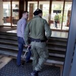 10.05.2016 Kielce. Alarm bombowy w Świętokrzyskim Urzędzie Wojewódzkim i Urzędzie Marszałkowskim. / Jarosław Kubalski / Radio Kielce