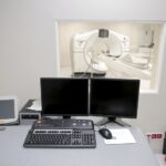 10.05.2016 Kielce. Szpital miejski św. Aleksandra. Otwarcie nowego skrzydła szpitala. Tomograf komputerowy. / Jarosław Kubalski / Radio Kielce