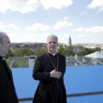 10.05.2016 Kielce. Szpital miejski św. Aleksandra. Otwarcie nowego skrzydła szpitala. Biskup Jan Piotrowski. / Jarosław Kubalski / Radio Kielce