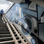 11.05.2016 Kielce. Mural w tunelu pod dworcem PKP. / Jarosław Kubalski / Radio Kielce
