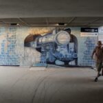 11.05.2016 Kielce. Mural w tunelu pod dworcem PKP. / Jarosław Kubalski / Radio Kielce