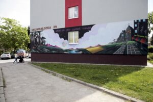 11.05.2016 Kielce. Mural przy ulicy Grunwaldzkiej / Jarosław Kubalski / Radio Kielce