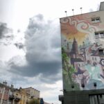 11.05.2016 Kielce. Mural przy ulicy IX Wieków Kielc. / Jarosław Kubalski / Radio Kielce